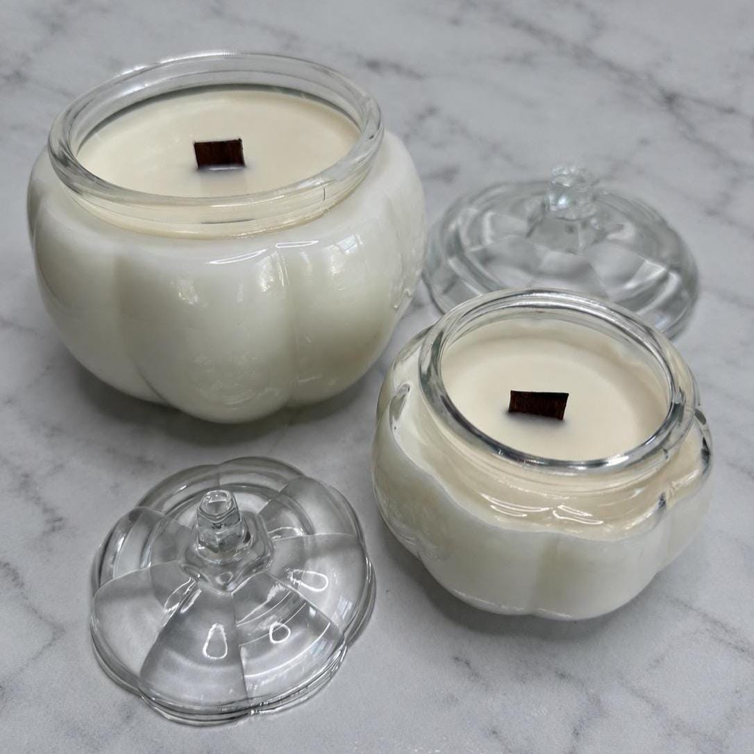 All Hallows' Eve Coconut Soy Candle – Marshmallow, Oak, Smoke Scent (4 oz, 16 oz)